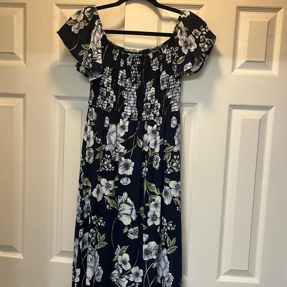 Floral maxi dress